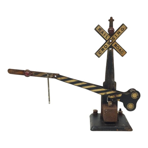 Marx Automatic Crossing Gate No. 438 AS IS PARTS ONLY O Gauge Train Accessory - Picture 1 of 12